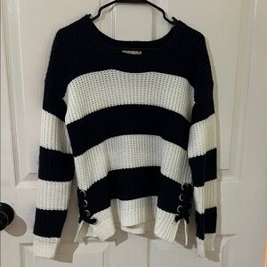 Striped Black and White Sweater